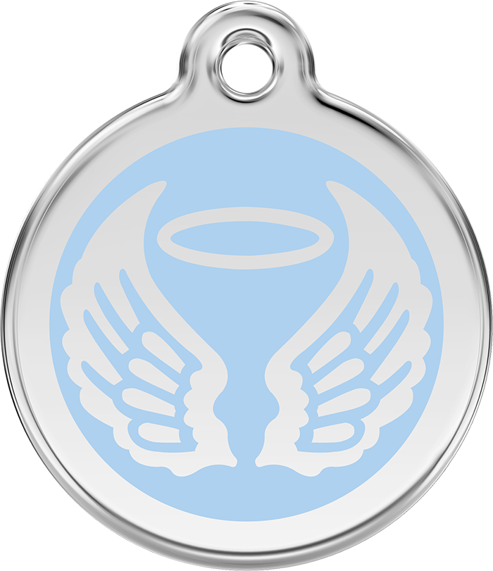 Red Dingo - Angel Wings ID Tag | Krazy For Pets