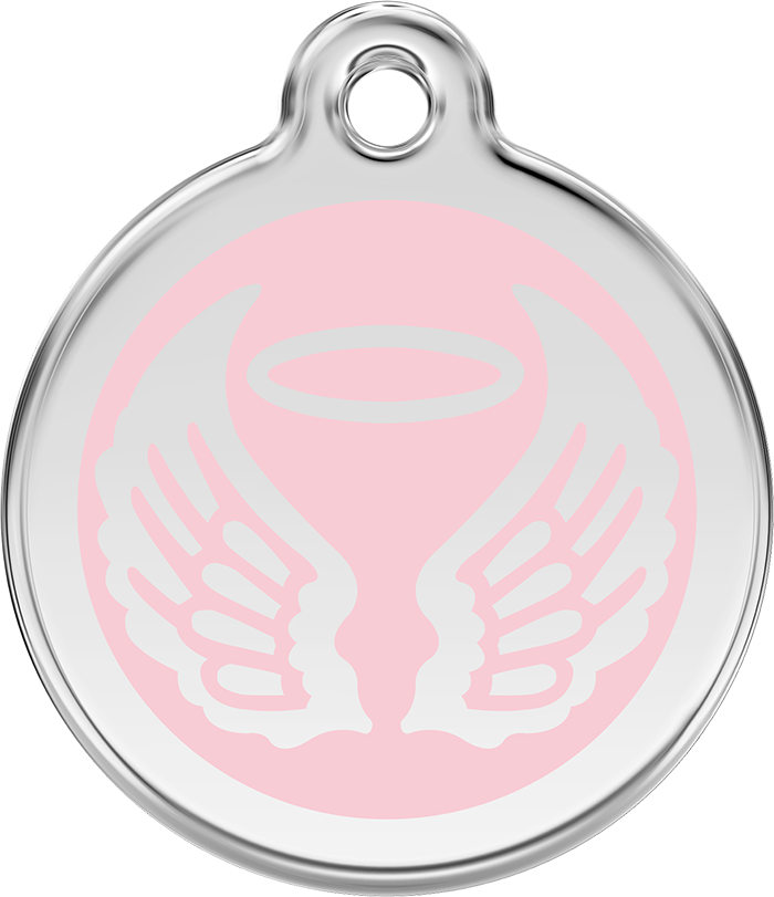 Red Dingo - Angel Wings ID Tag | Krazy For Pets