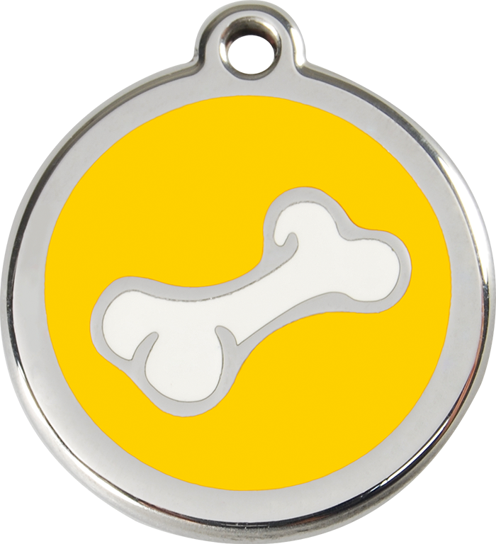 Red Dingo - Bone ID Tag | Krazy For Pets