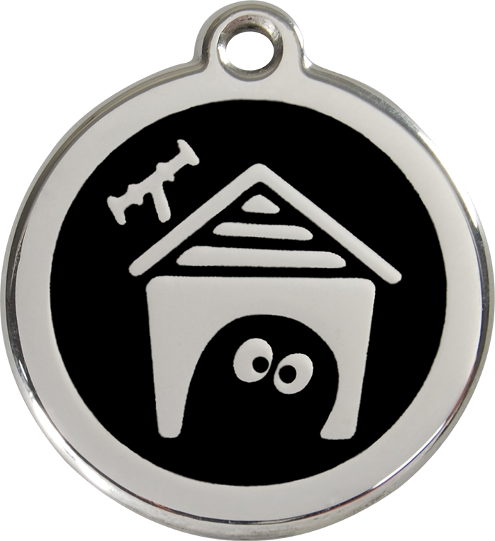 Red Dingo - Dog House ID Tag | Krazy For Pets