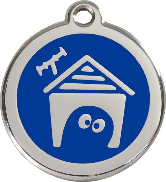 Red Dingo - Dog House ID Tag | Krazy For Pets