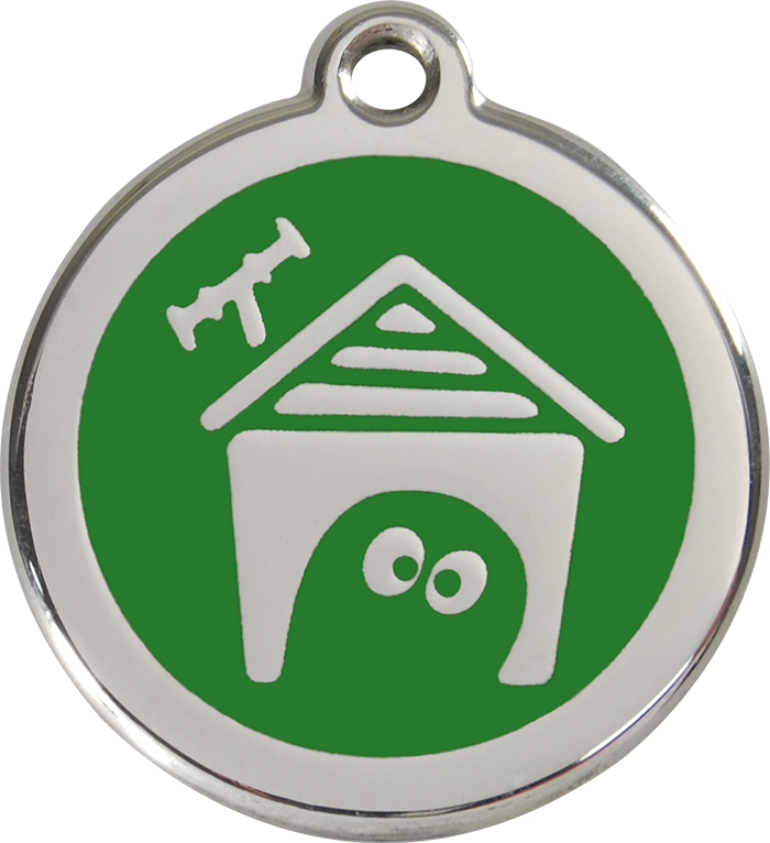 Red Dingo - Dog House ID Tag | Krazy For Pets