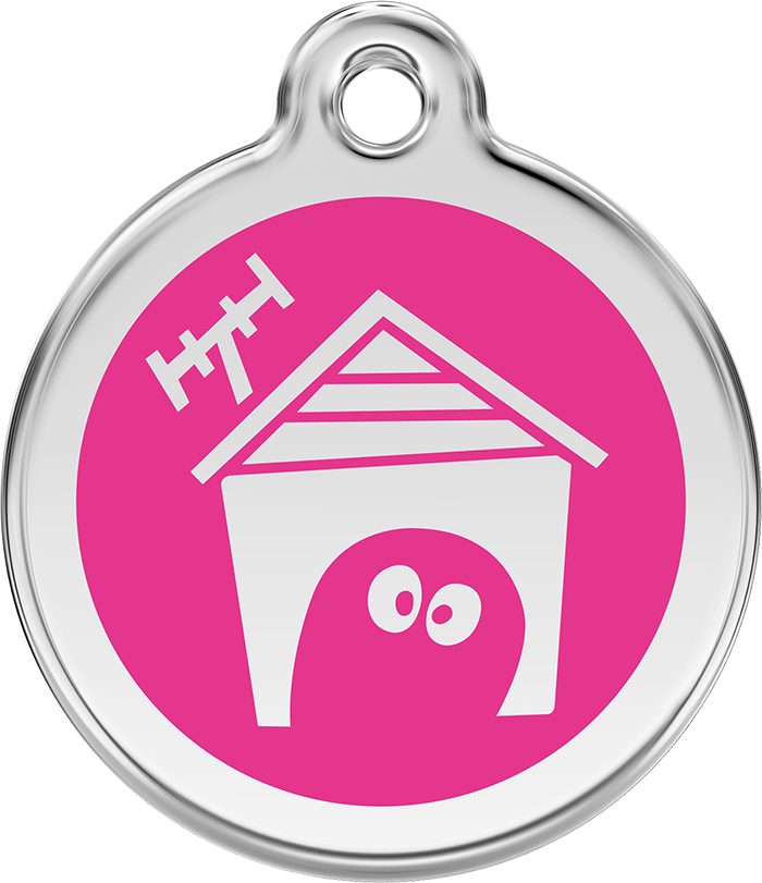 Red Dingo - Dog House ID Tag | Krazy For Pets
