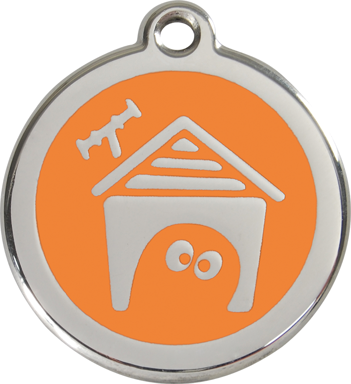 Red Dingo - Dog House ID Tag | Krazy For Pets