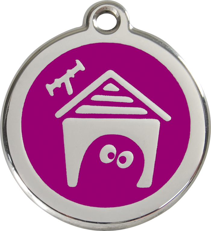 Red Dingo - Dog House ID Tag | Krazy For Pets