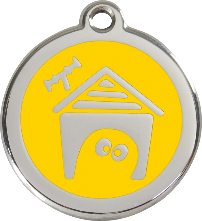 Red Dingo - Dog House ID Tag | Krazy For Pets