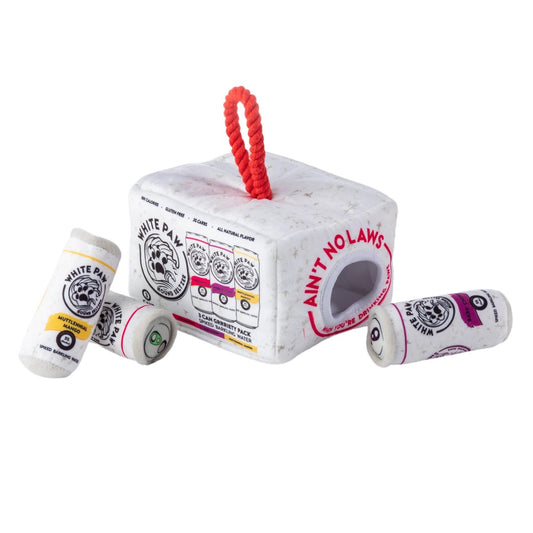 Haute Diggity Dog White Paw Grrriety Pack - Activity House  at Krazy For Pets