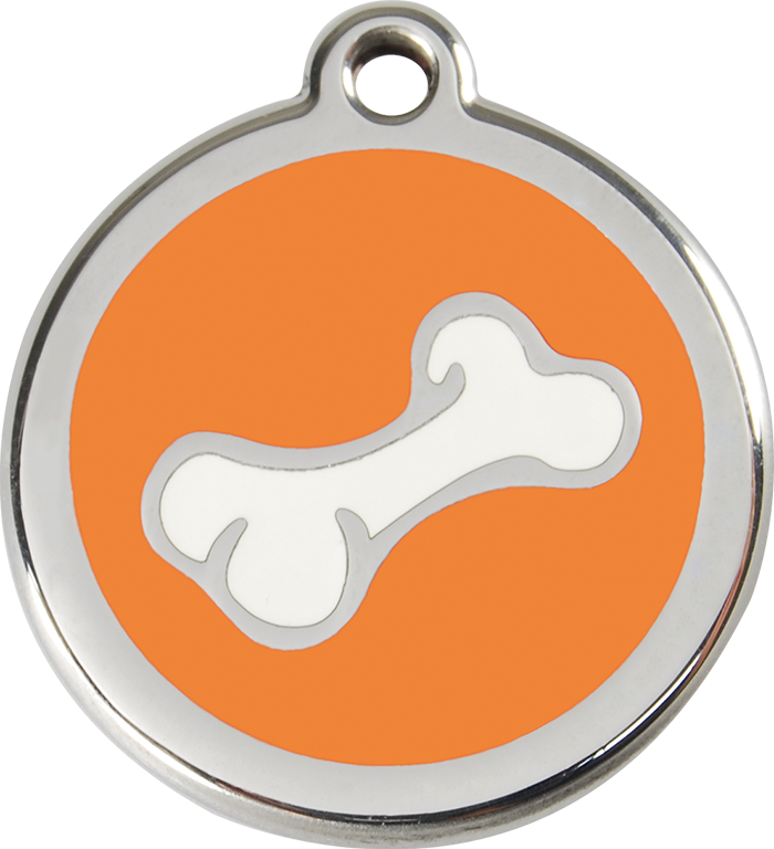 Red Dingo - Bone ID Tag | Krazy For Pets