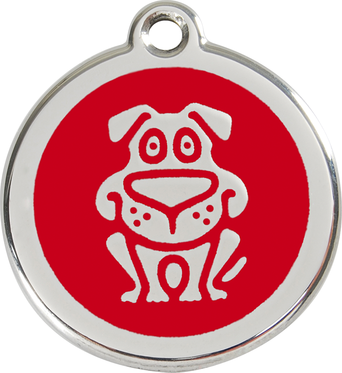 Red Dingo - Dog ID Tag | Krazy For Pets