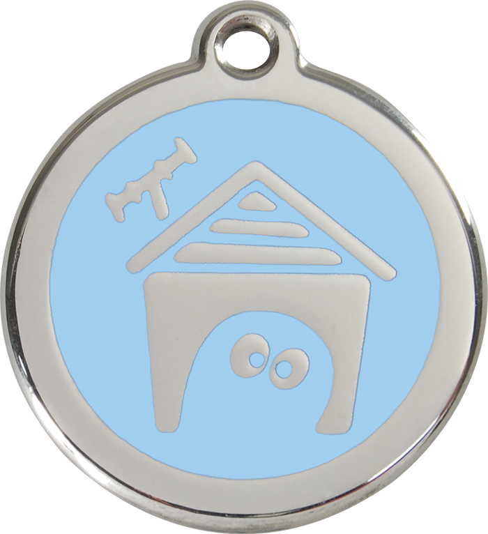 Red Dingo - Dog House ID Tag | Krazy For Pets