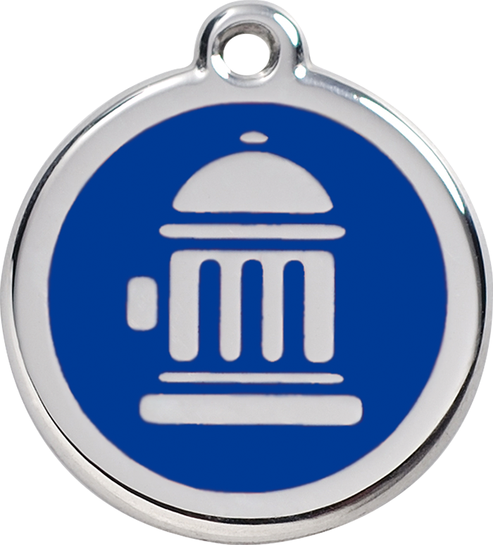 Red Dingo - Fire Hydrant ID Tag | Krazy For Pets