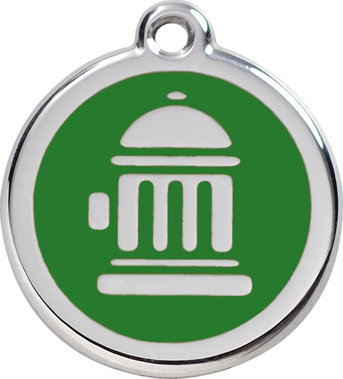 Red Dingo - Fire Hydrant ID Tag | Krazy For Pets