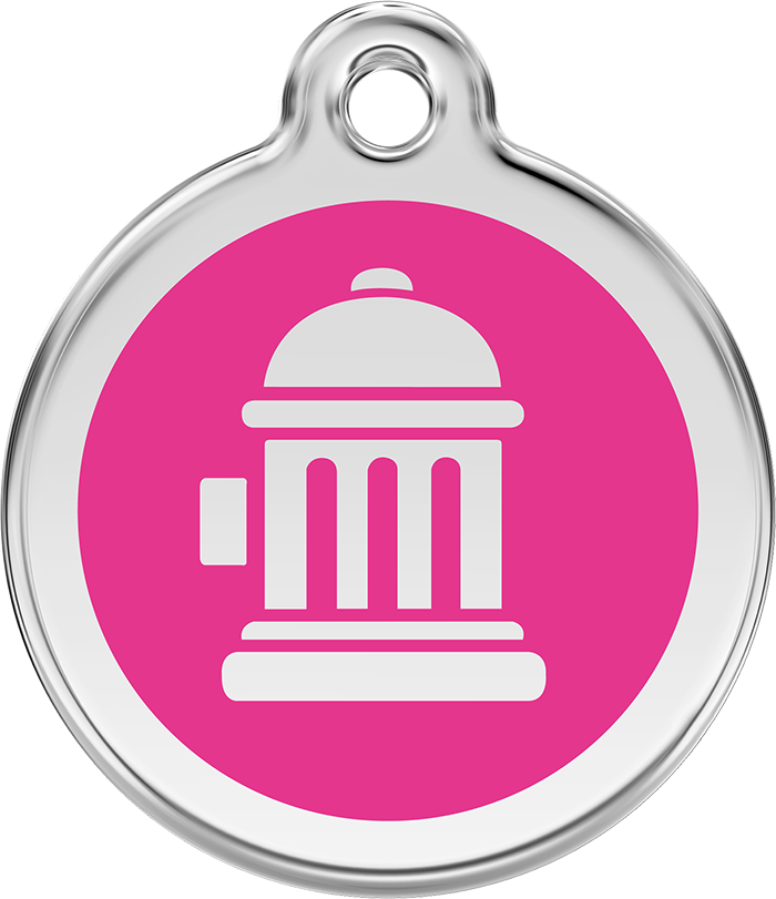 Red Dingo - Fire Hydrant ID Tag | Krazy For Pets