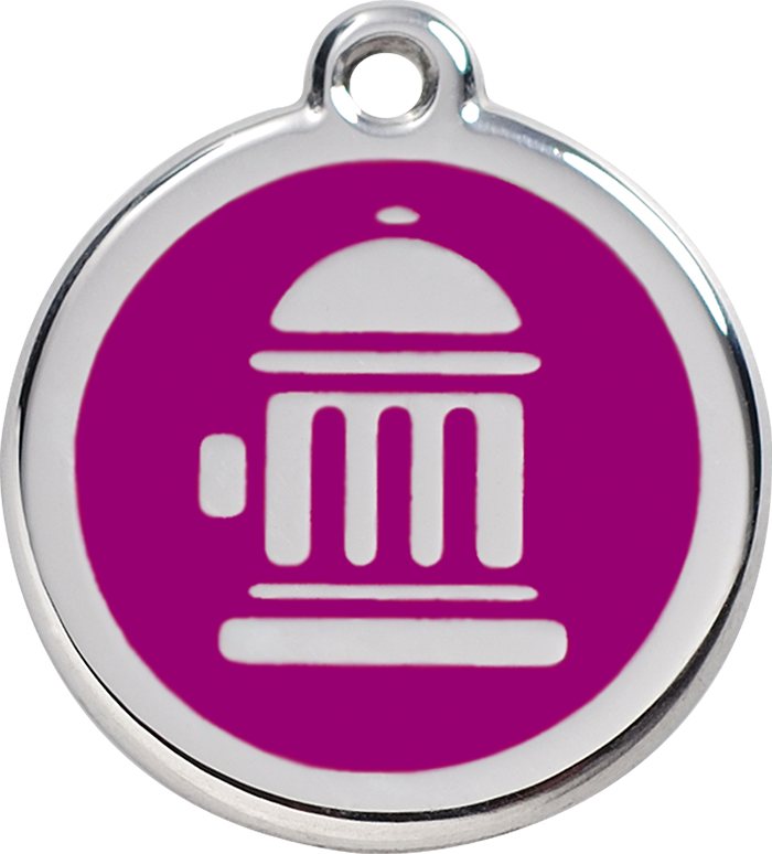 Red Dingo - Fire Hydrant ID Tag | Krazy For Pets