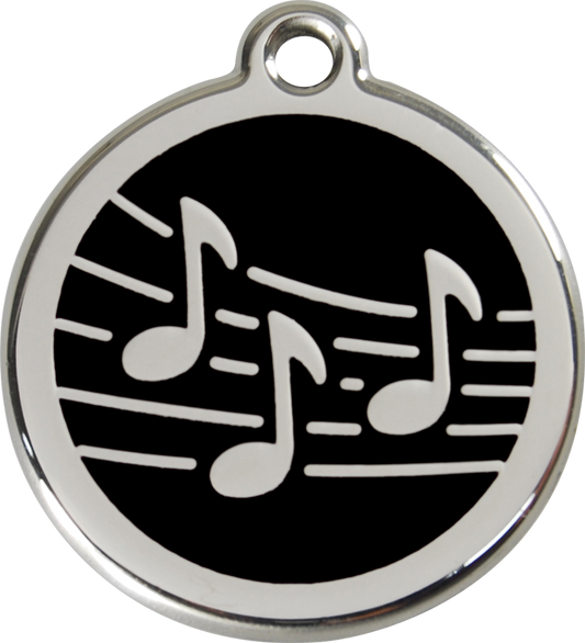 Red Dingo - Music ID Tag | Krazy For Pets