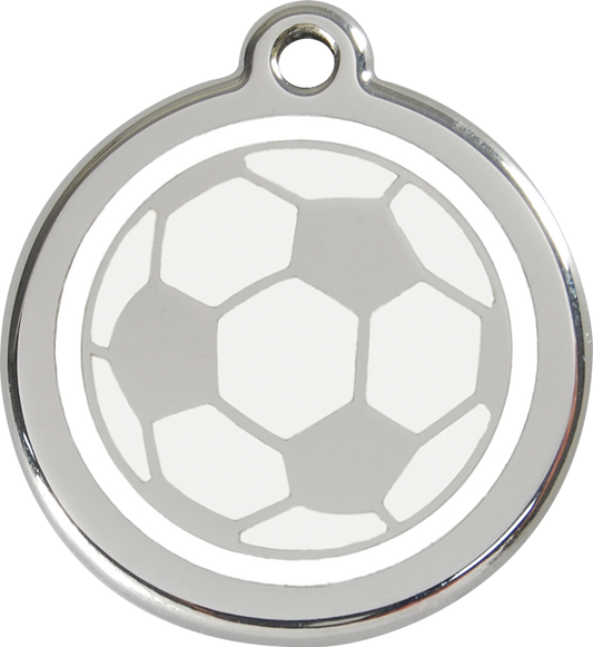 Red Dingo - Soccer Ball ID Tag | Krazy For Pets