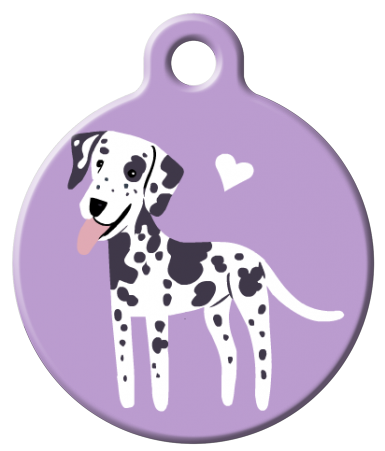 Dog Tag Art - Dalmatian Dog ID Tag | Krazy For Pets
