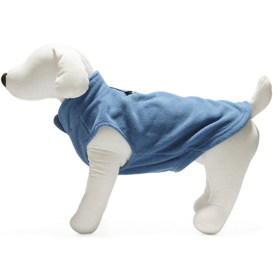 Gooby - Blue Fleece Vest | Krazy For Pets