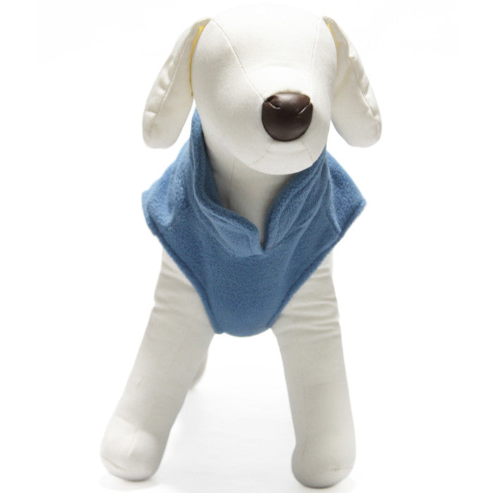 Gooby - Blue Fleece Vest | Krazy For Pets