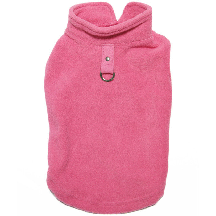 Gooby - Pink Fleece Vest | Krazy For Pets