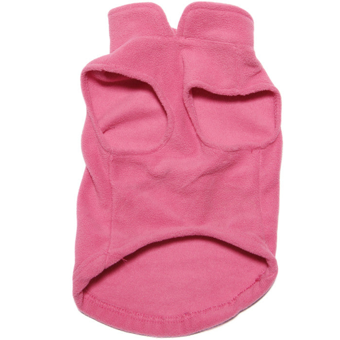 Gooby - Pink Fleece Vest | Krazy For Pets