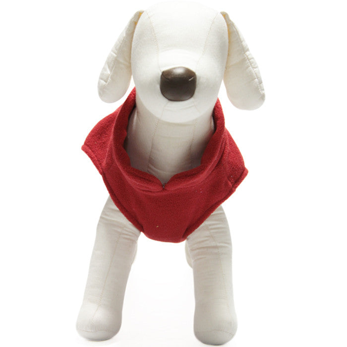 Gooby - Red Fleece Vest | Krazy For Pets