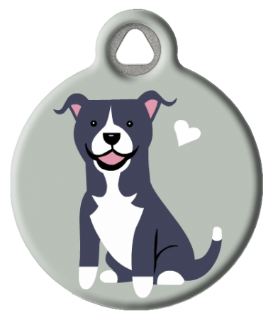 Pit Bull Terrier Dog ID Tag