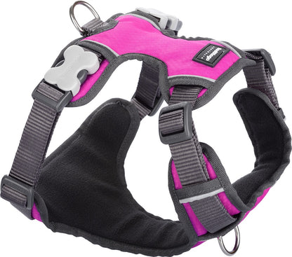 Hot Pink Padded Harness -Red Dingo | Krazy For Pets