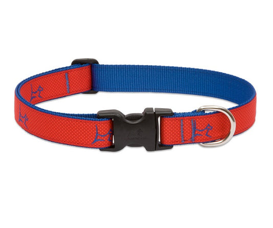 Lupine - Derby-Red Club Collar | Krazy For Pets