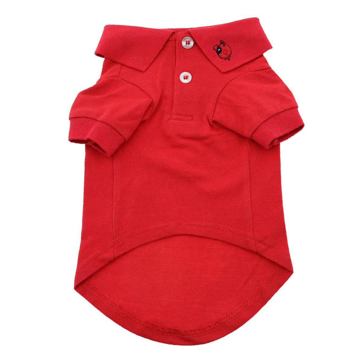 Doggie Design - Flame Scarlet Red Polo Shirt | Krazy For Pets